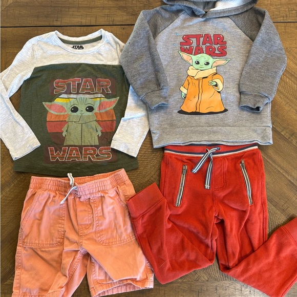 Star Wars Toddler Outfit Bundle 4T - Picture 4 of 12
